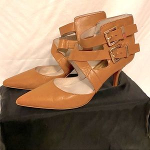 Michael Kors thick strap pumps